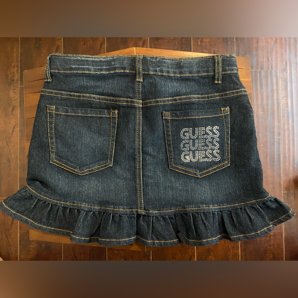 GUESS denim mini skirt